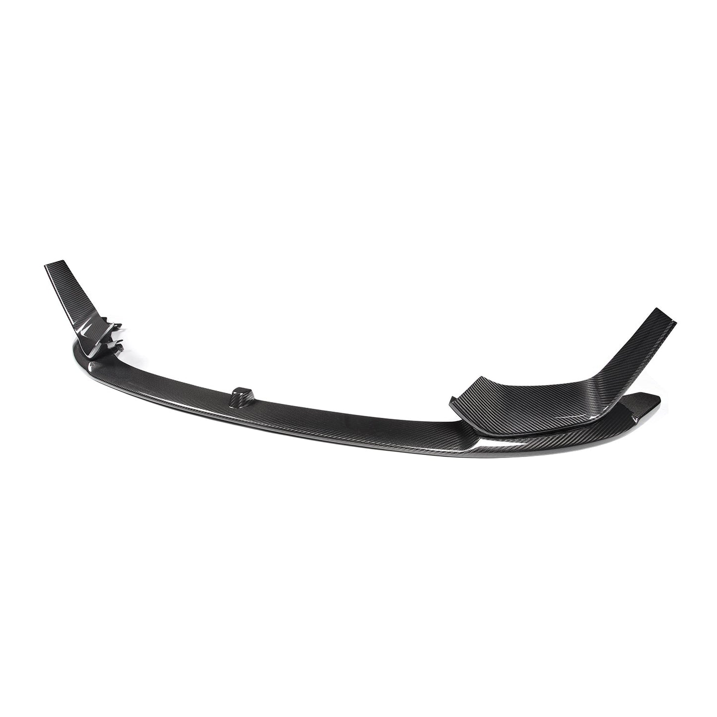 MHCP-F80F82-CF-FS001 BMW M3/M4 Performance Style Front Splitter In Gloss Pre Preg Carbon Fibre (F80/F82/F83) | ML Performance Car Parts