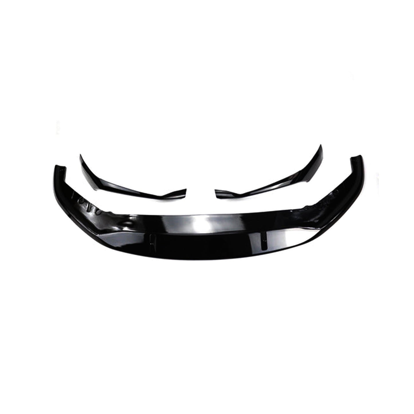 MHCB-G30-GB-FS002 BMW G30 & G31 5 Series LCI Performance Style Front Splitter In Gloss Black | ML Performance Car Parts