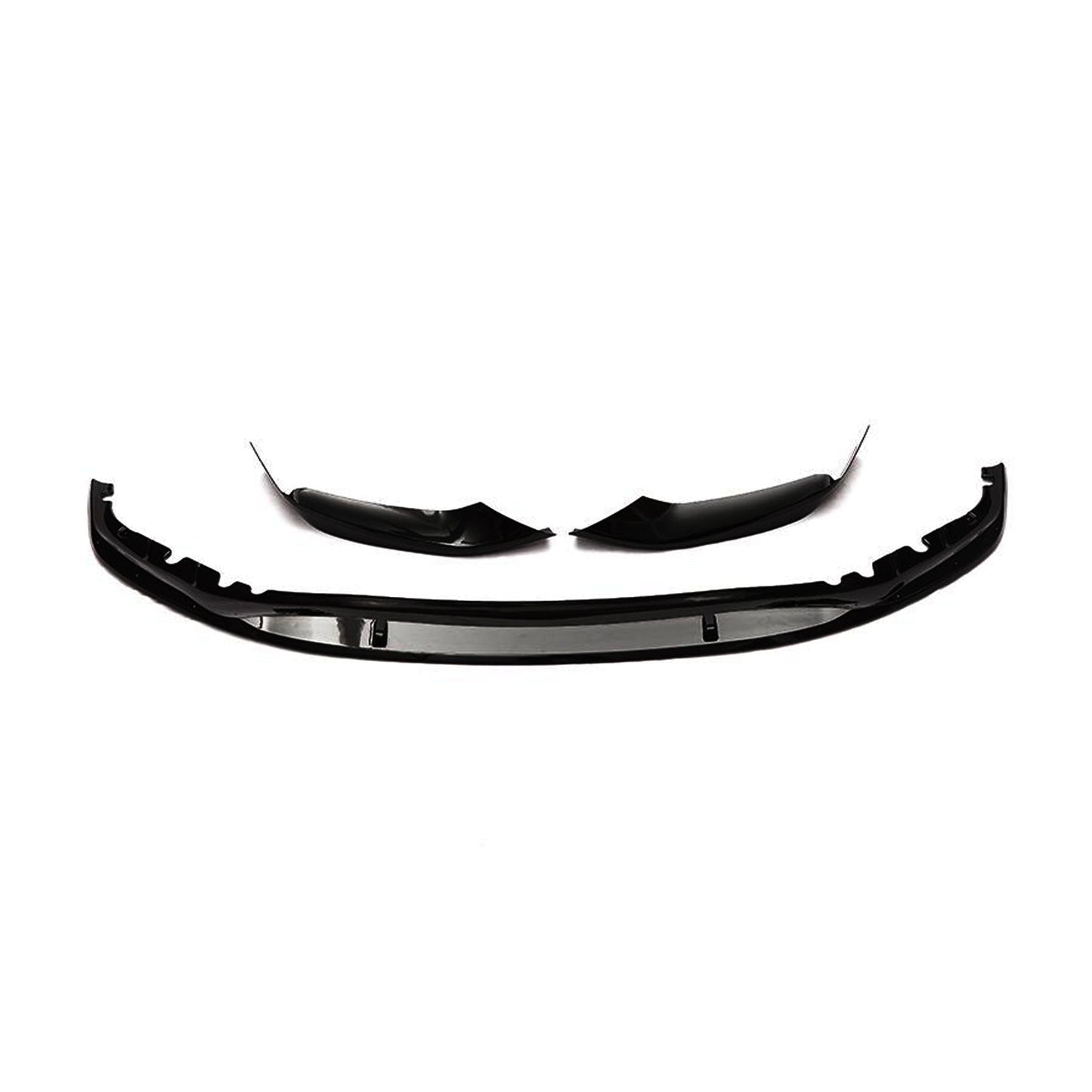 MHCB-G30-GB-FS001 BMW G30 & G31 5 Series Pre-LCI Performance Style Front Splitter In Gloss Black | ML Performance Car Parts