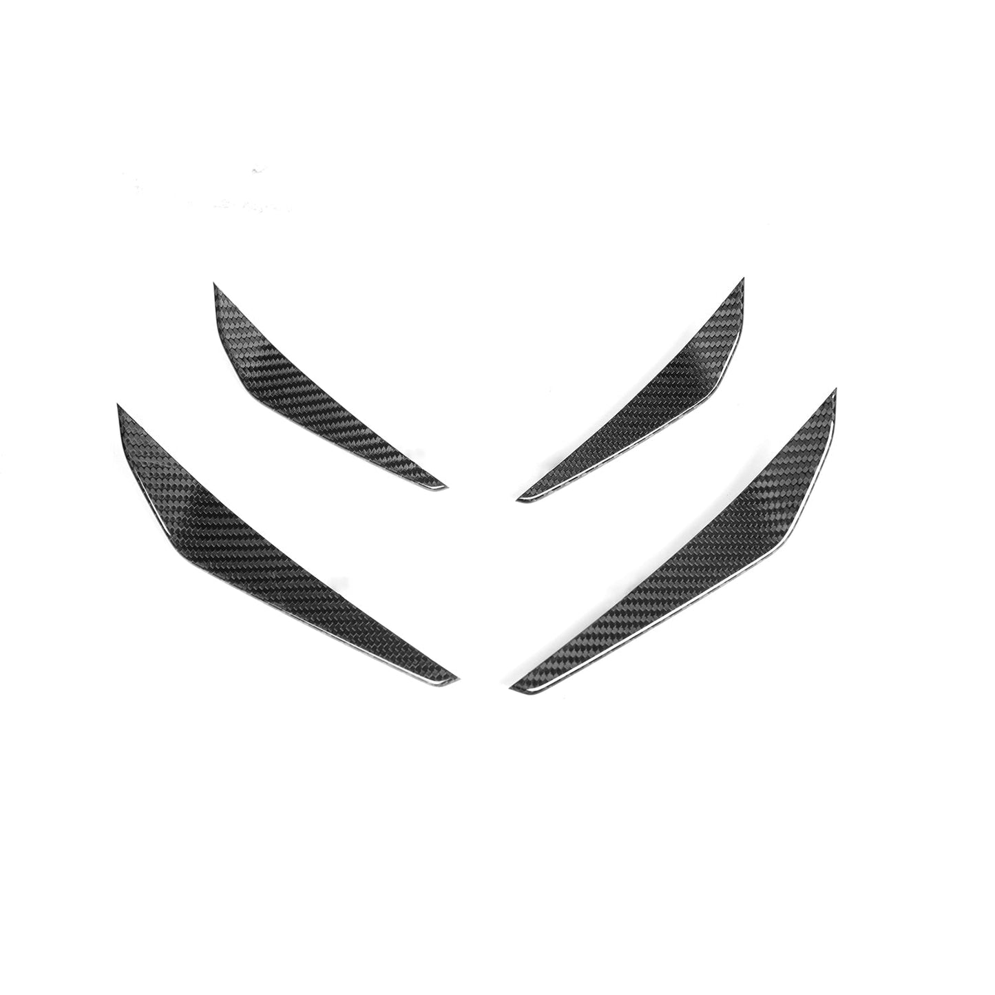 MHCP-G80G82-CF-FC001 BMW M3/M4 Performance Style Canards In Pre Preg Carbon Fibre (G80/G81/G82/G83) | ML Performance Car Parts