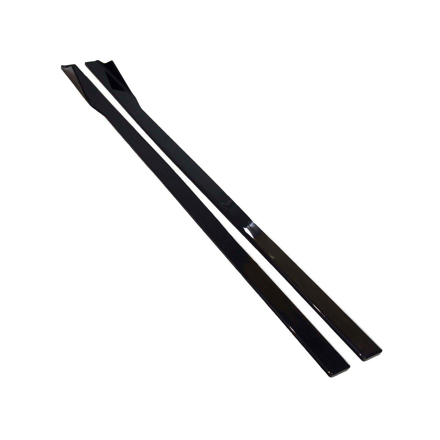 MHCB-G14G15-GB-SS001 BMW 8 Series Aggressive Style Side Skirts In Gloss Black (G14/G15/G16) | ML Performance Car Parts