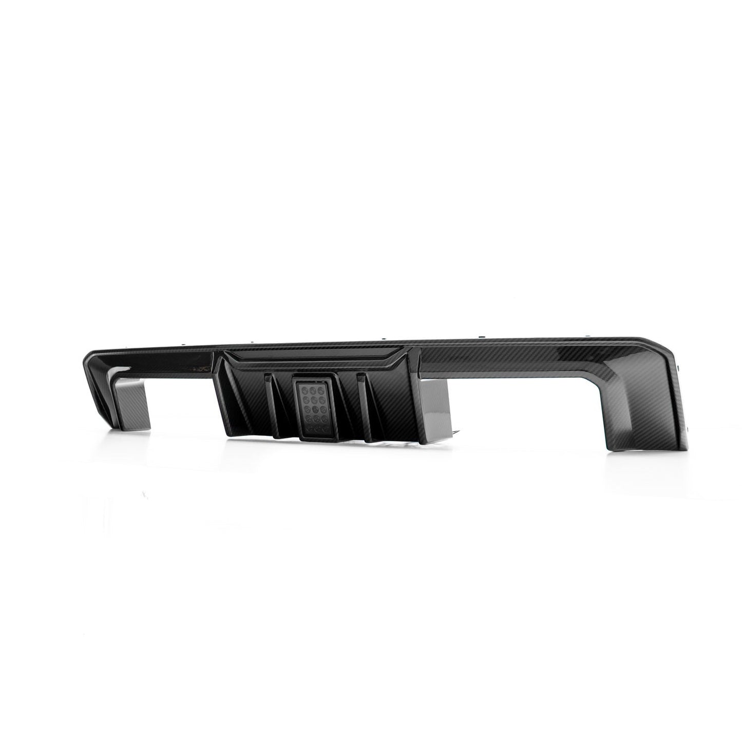 MHCP-G80G82-CF-RD005 BMW M3/M4 DF1 LED Rear Diffuser In Gloss Pre Preg Carbon Fibre (G80/G81/G82/G83) | ML Performance Car Parts