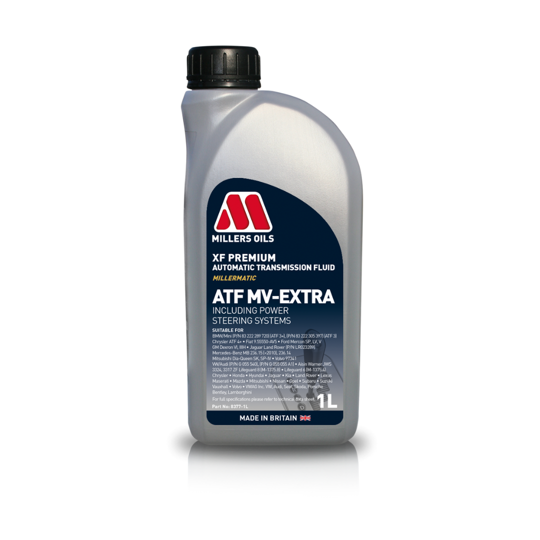 Millers Oils Millermatic XF Premium ATF MV-EXTRA Automatic Transmission Fluid 1l - ML Performance UK