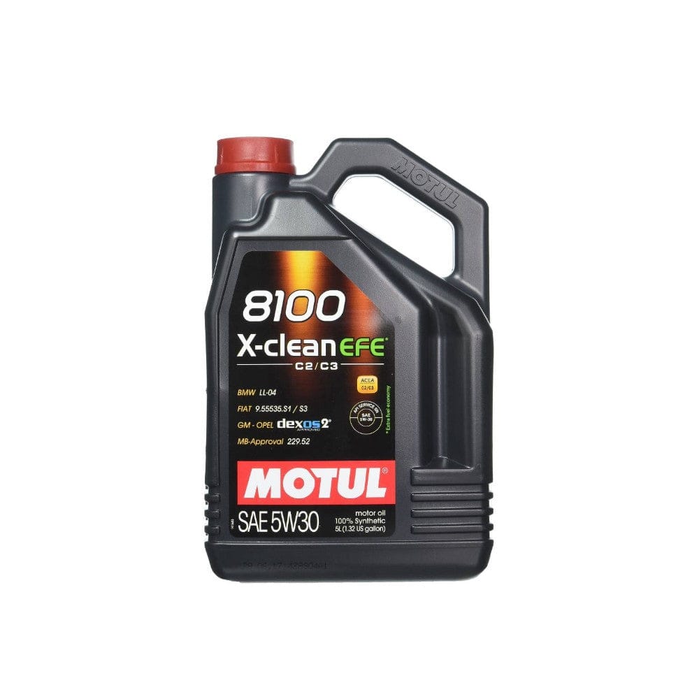 Motul 8100 X-Clean EFE 5w-30 Fully Synthetic Car Engine Oil 5l - ML Performance UK