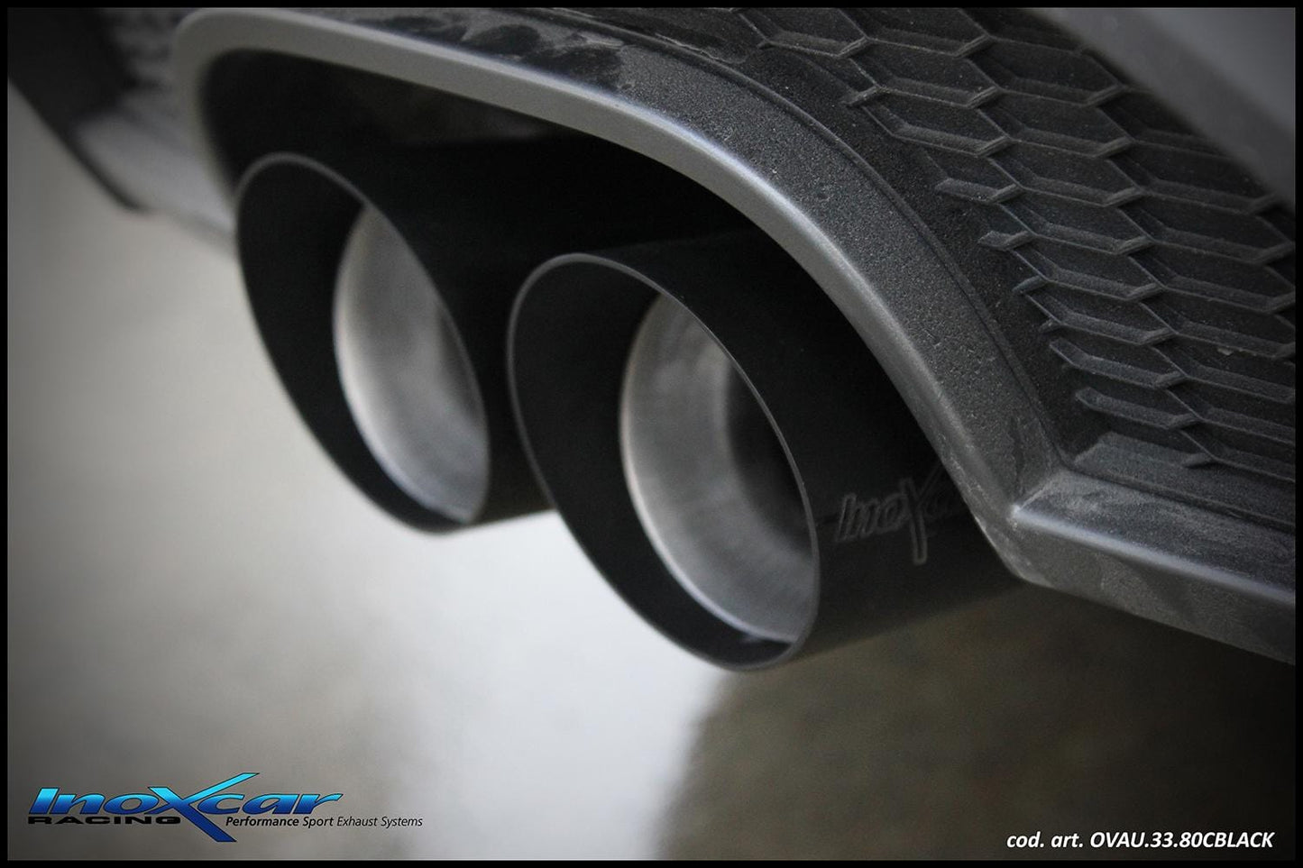 InoXcar OVAU.33.80CBLACK Audi A3 (8V) Exhaust System