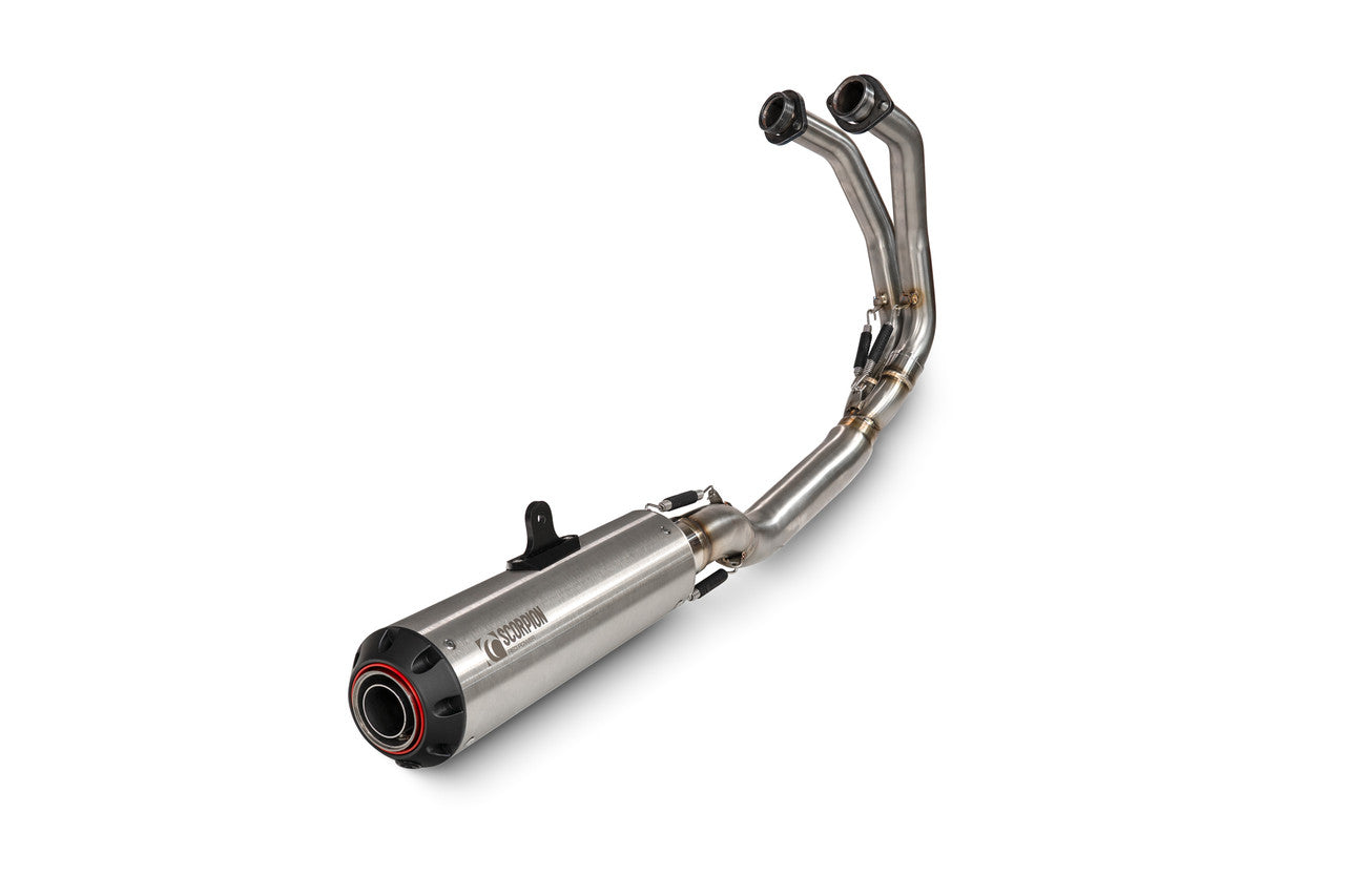 Scorpion PKA144SYSSEO Red Power Full System Stainless Steel Sleeve - Z650 - 2020