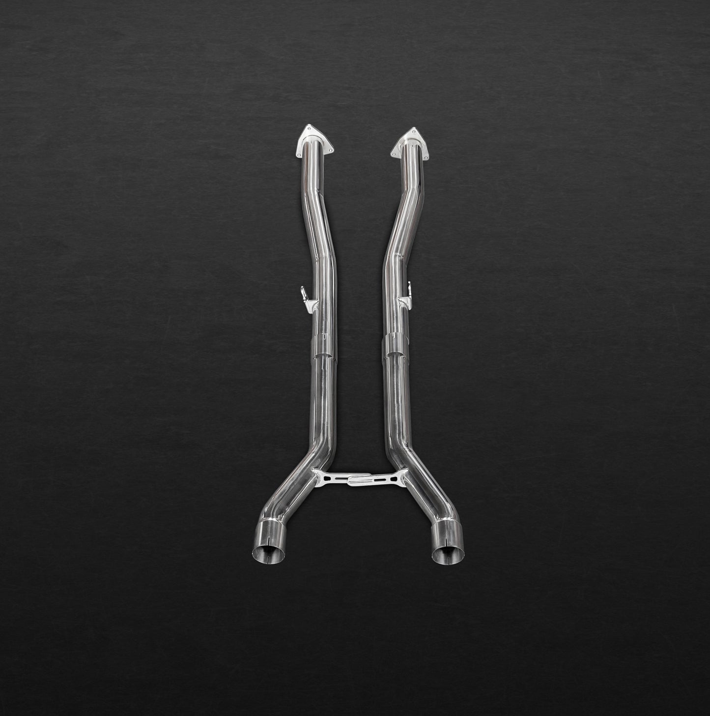 Capristo 02BE04103004 Bentley Continental GT Speed W12 (12+) Middle Silencer / Secondary Cat Replacement Pipes