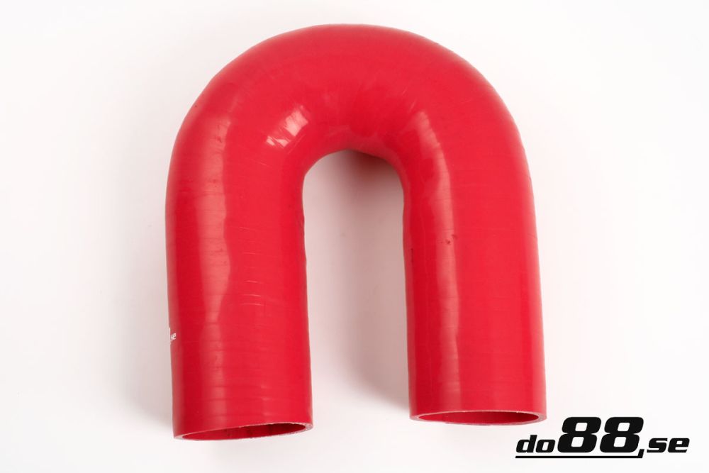 DO88 RB180G70 Silicone Hose Red 180 degree 2,75'' (70mm)