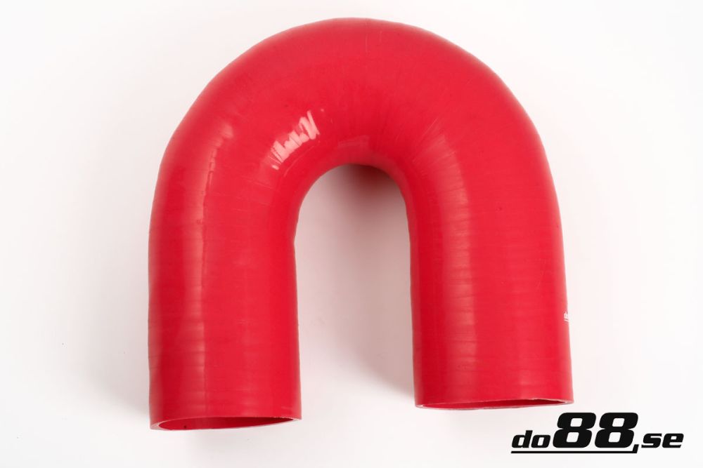 DO88 RB180G80 Silicone Hose Red 180 degree 3,125'' (80mm)