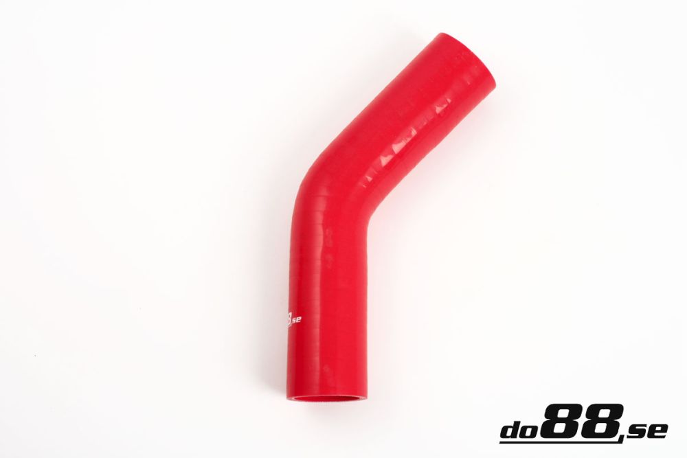 DO88 RB45G35 Silicone Hose Red 45 degree 1,375'' (35mm)