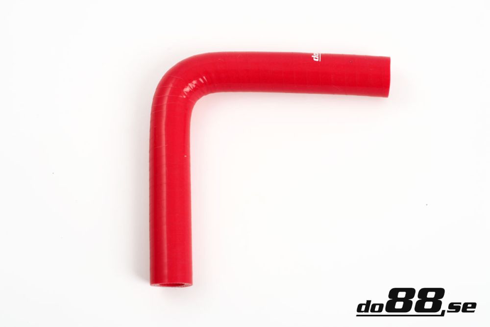 DO88 RB90G9.5 Silicone Hose Red 90 degree 0,375'' (9,5mm)