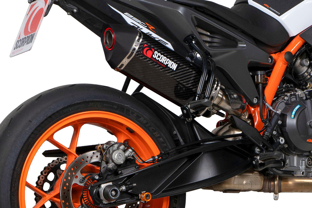 Scorpion RKT95CEO Serket Parallel Slip-on Carbon Fibre Sleeve 790 Duke - 2023