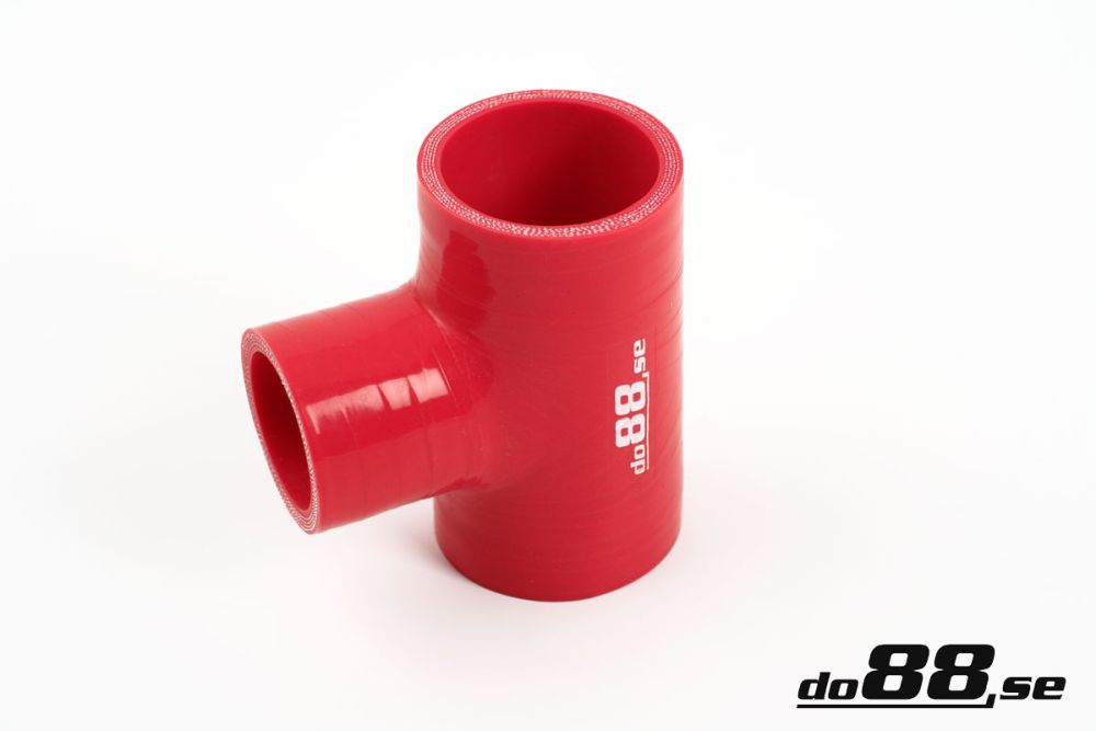 DO88 RT51-51 Silicone Hose Red T 2'' + 2'' (51+51mm)