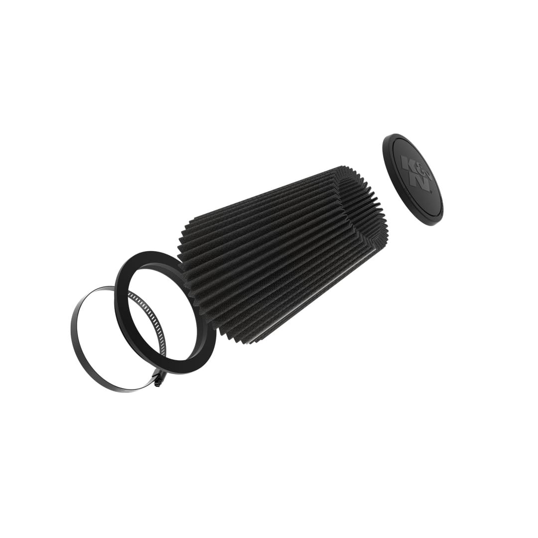 K&N RU-3115HBK Dryflow Universal Air Filter - 6"FLG, 7-1/2"B, 4-1/2"T, 9"H