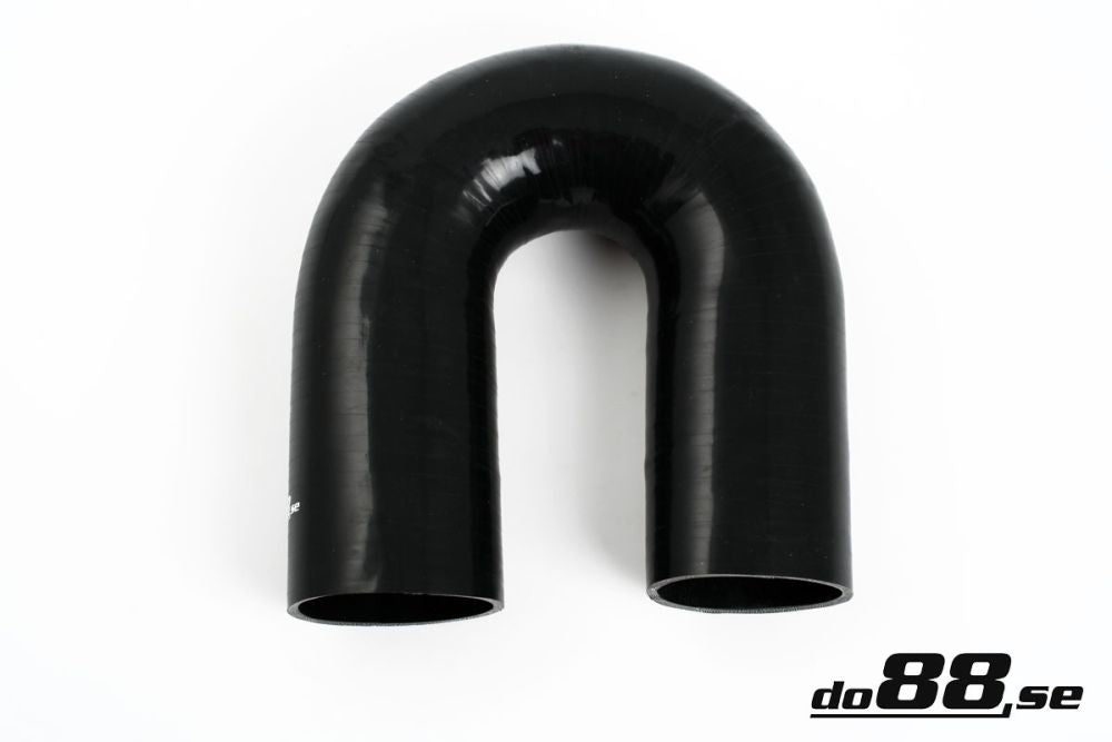 DO88 SB180G76 Silicone Hose Black 180 degree 3'' (76mm)