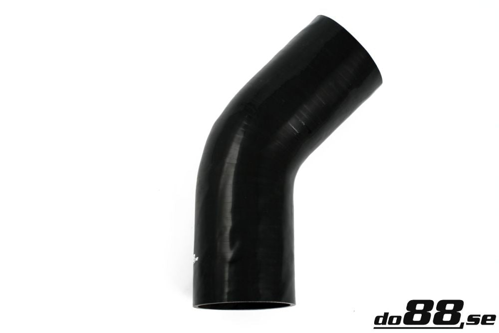 DO88 SB45G108 Silicone Hose Black 45 degree 4,25'' (108mm)