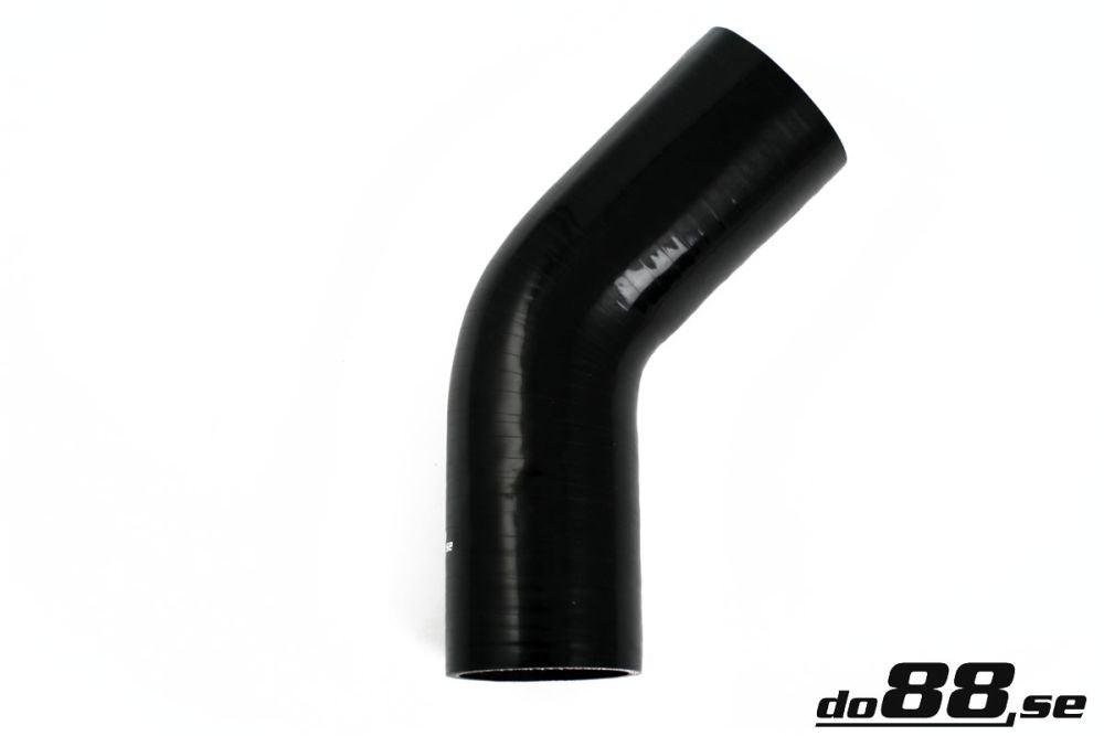 DO88 SB45G65 Silicone Hose Black 45 degree 2,56'' (65mm)