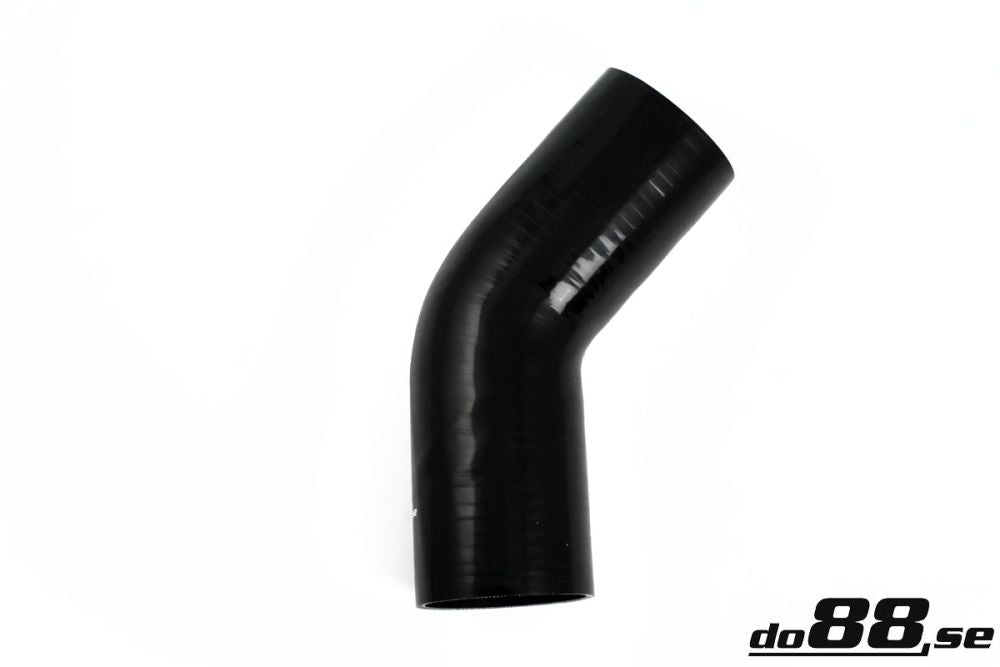DO88 SB45G83 Silicone Hose Black 45 degree 3,25'' (83mm)