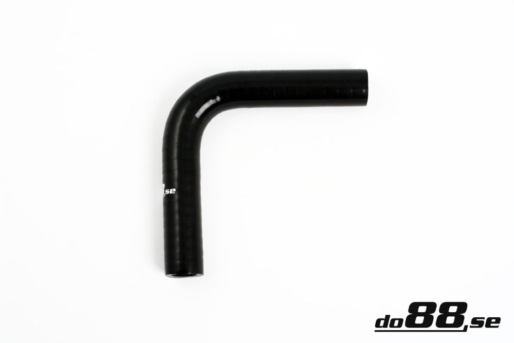 DO88 SB90G19 Silicone Hose Black 90 degree 0,75'' (19mm)