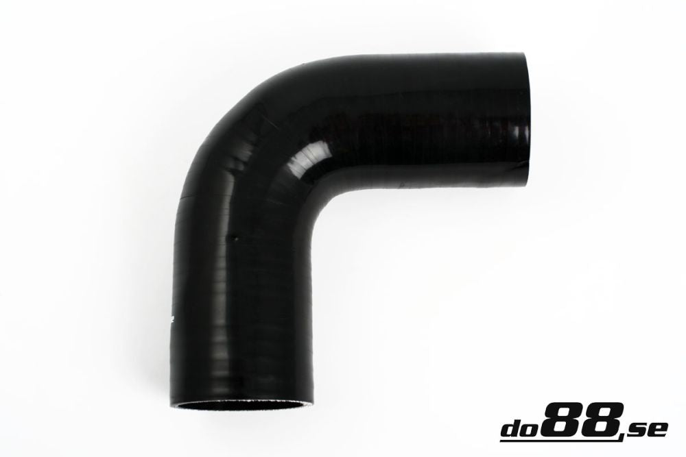DO88 SB90G73 Silicone Hose Black 90 degree 2,875'' (73mm)