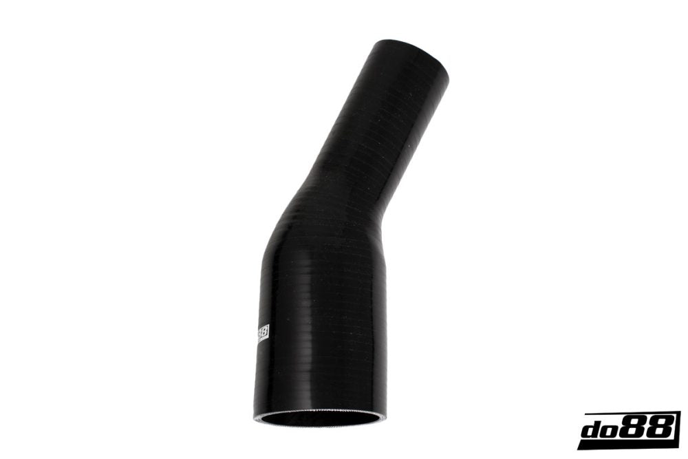 DO88 SBR25G63-76 Silicone Hose Black 25 degree 2,5 - 3'' (63 - 76mm)