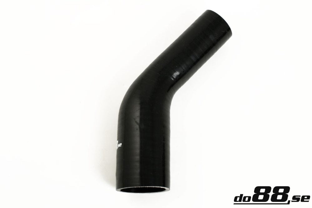 DO88 SBR45G41-45 Silicone Hose Black 45 degree 1,625 - 1,75'' (41-45mm)