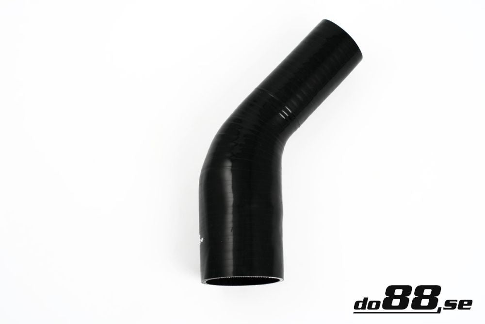 DO88 SBR45G57-76 Silicone Hose Black 45 degree 2,25 - 3'' (57 - 76mm)