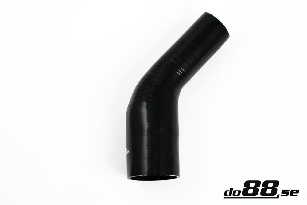 DO88 SBR45G70-83 Silicone Hose Black 45 degree 2,75 - 3,25'' (70-83mm)