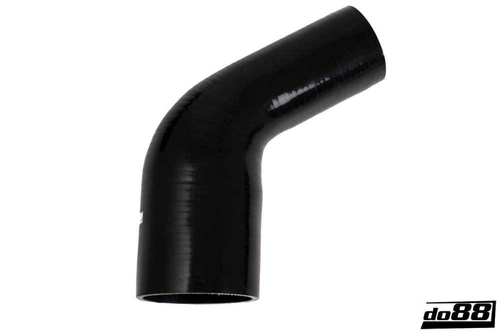 DO88 SBR60G63-83 Silicone Hose Black 60 degree 2,5 - 3,25'' (63-83mm)