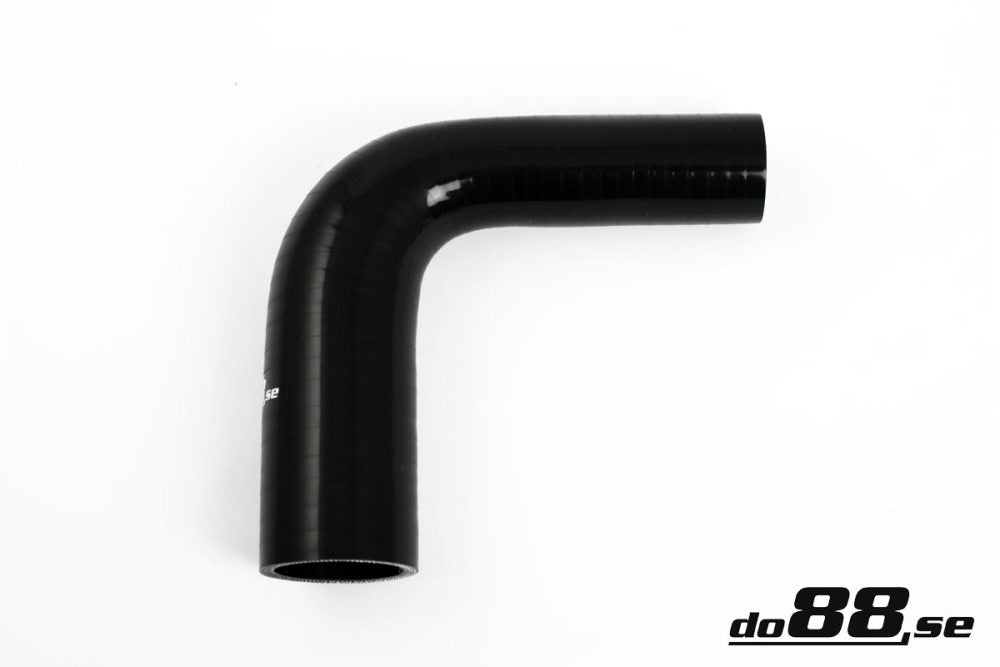 DO88 SBR90G41-45 Silicone Hose Black 90 degree 1,625 - 1,75'' (41-45mm)