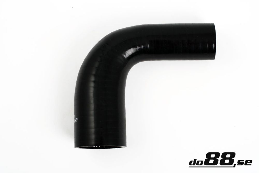 DO88 SBR90G41-51 Silicone Hose Black 90 degree 1,625 - 2'' (41 - 51mm)