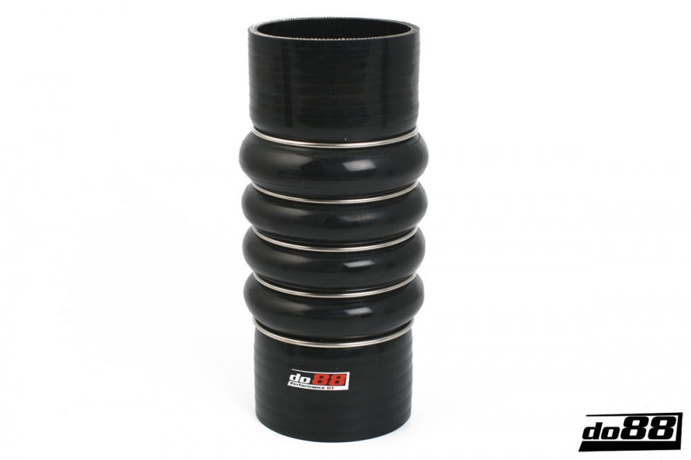 DO88 SCAC80 Silicone Hose Black 4-Humps 3,125'' (80mm)