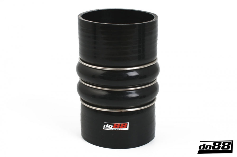 DO88 SDH102 Silicone Hose Black 2-Humps 4'' (102mm)
