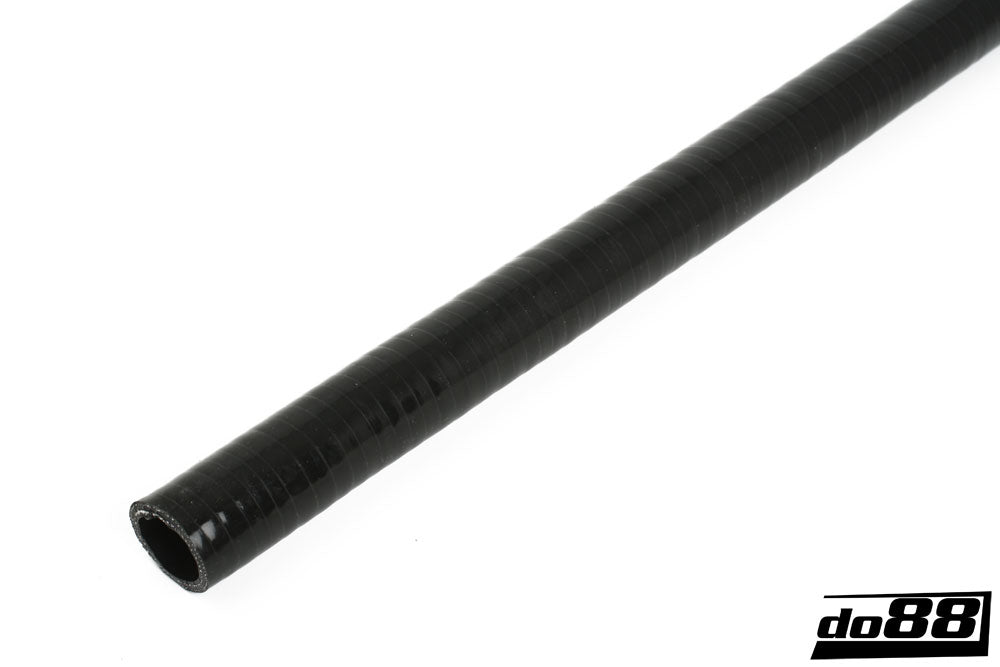 DO88 SFS28 Silicone Hose Black Flexible smooth 1,125'' (28mm)