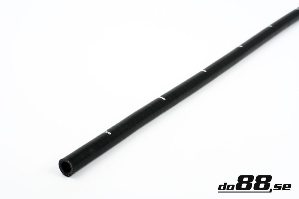 DO88 SL13 Silicone Hose Black straight length 0,5'' (13mm)