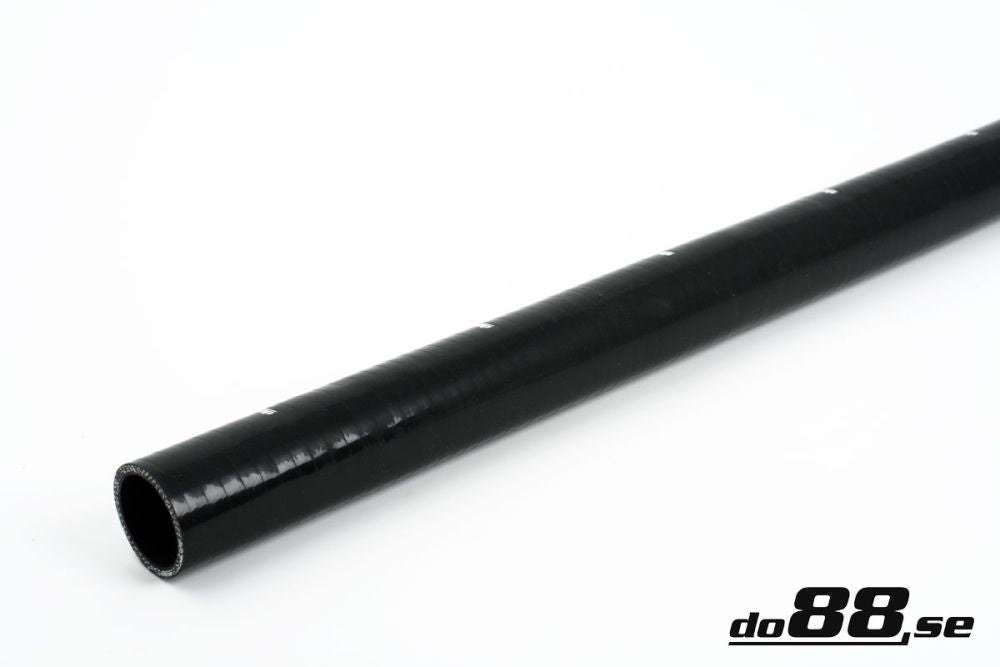 DO88 SL25 Silicone Hose Black straight length 1'' (25mm)