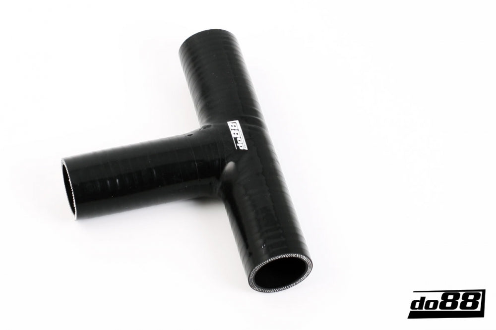 DO88 SLT38 Silicone Hose Black T 1,5'' (38mm)