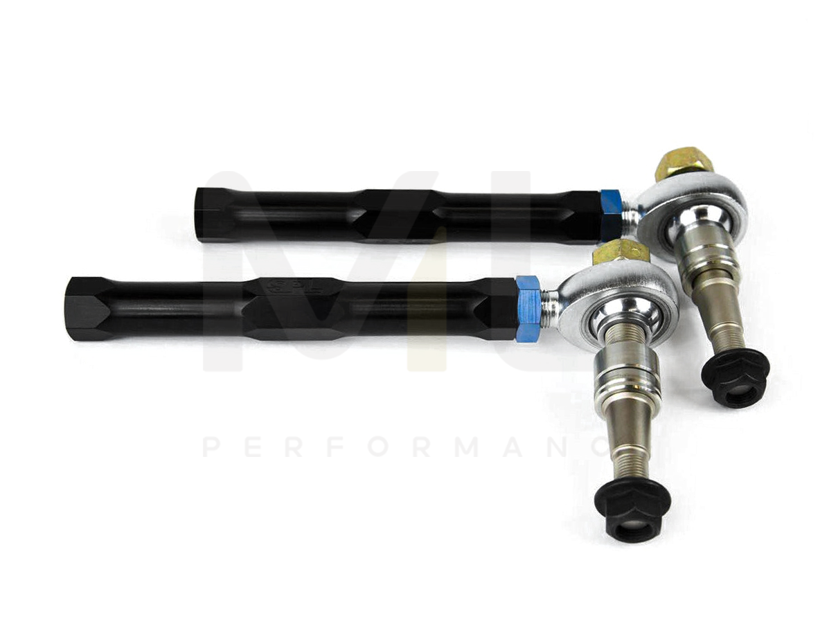 SPL Porsche 996 997 981 991 Titanium Tie Rod Ends Bumpsteer Adjustable (911, Boxster & Cayman)
