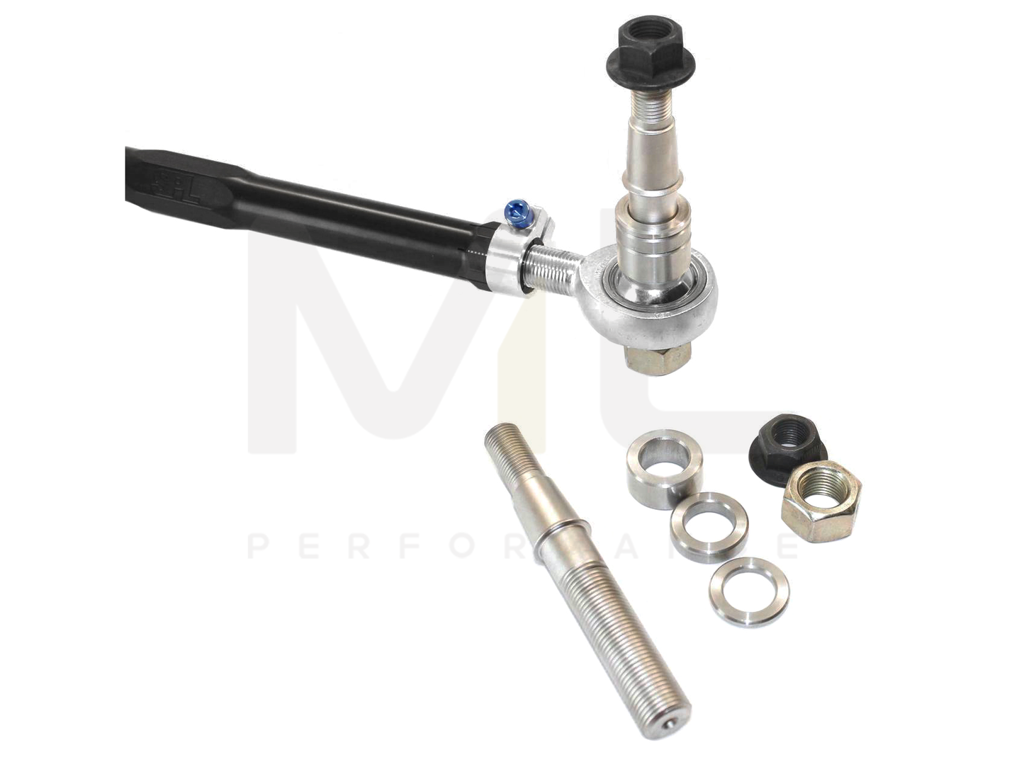 SPL Porsche 996 997 986 987 Titanium Rear Toe Arms Bumpsteer Adjustable (911, Boxster & Cayman)