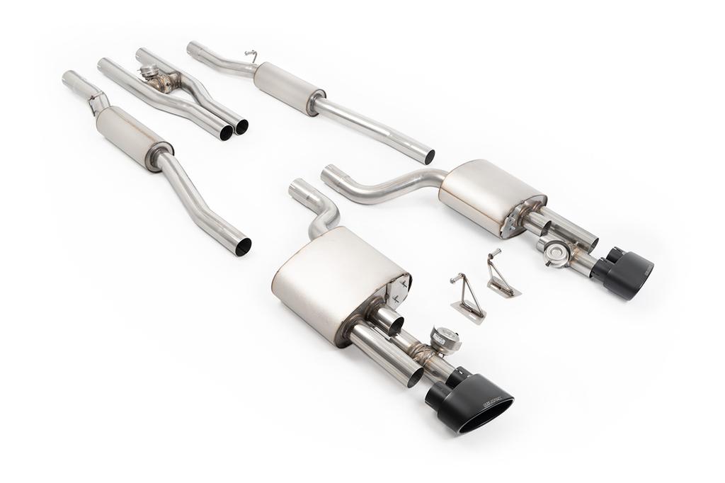 MillTek-SSXAU1128-Cat-back V2 Valved Cat Back with Active | ML Performance Car Parts