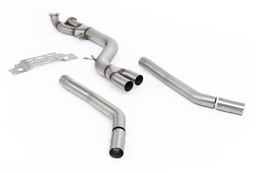 MillTek-SSXBM1325-GPF/OPF Bypass OPF/GPF Bypass Single Pipe 102mm - Non Resonated to Milltek Axle Back Only | ML Performance Car Parts