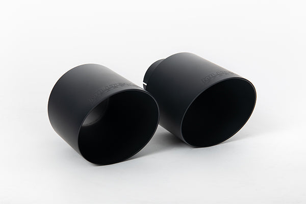 Milltek SSXFD459 Ford Active Valved Cat-Back With H Pipe And GT-115 / 4.5' Cerakote Black Tips - (Loudest) (Inc. Mustang)