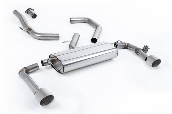 Milltek SSXHY175 Hyundai / Kia OPF/GPF Back System With GT-115 Brushed Titanium Trims (Inc. Ceed)
