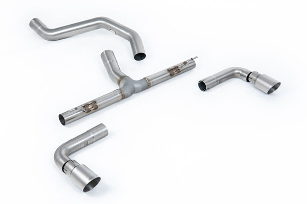 Milltek SSXINE103 INEOS Non-Resonated System With GT-90 Brushed Titanium Tips (Oe (Inc. Grenadier)