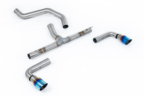 Milltek SSXINE104 INEOS Non-Resonated System With GT-90 Burnt/Blue Titanium Tips (Oe (Inc. Grenadier)