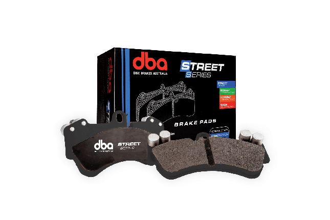 DBA Brakes DBA-1115SS Street Series Brake Pads; Rear