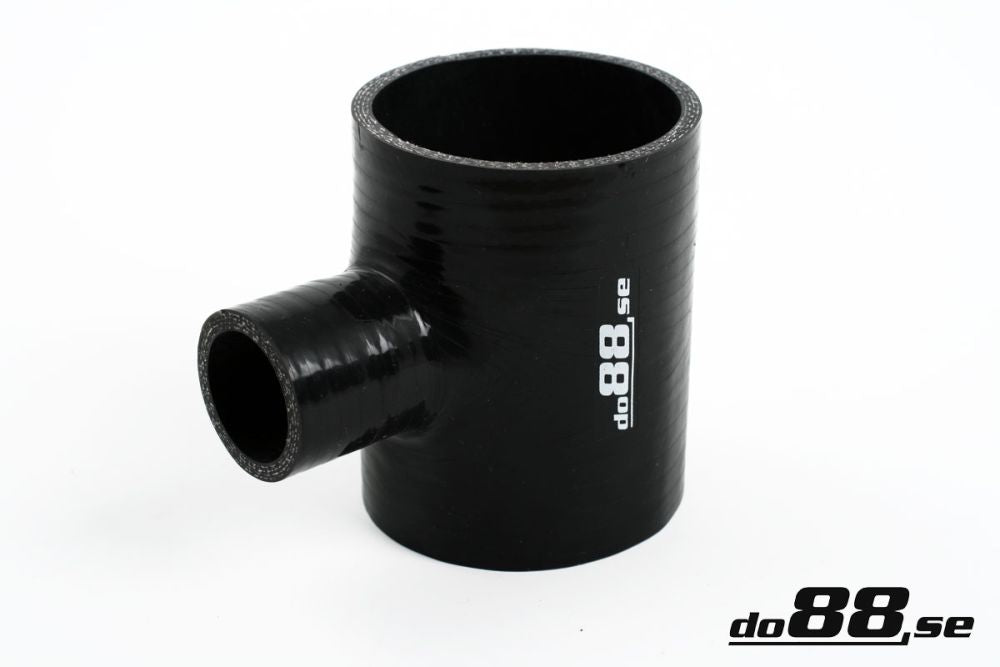 DO88 ST76-32 Silicone Hose Black T 3'' + 1,25'' (76+32mm)