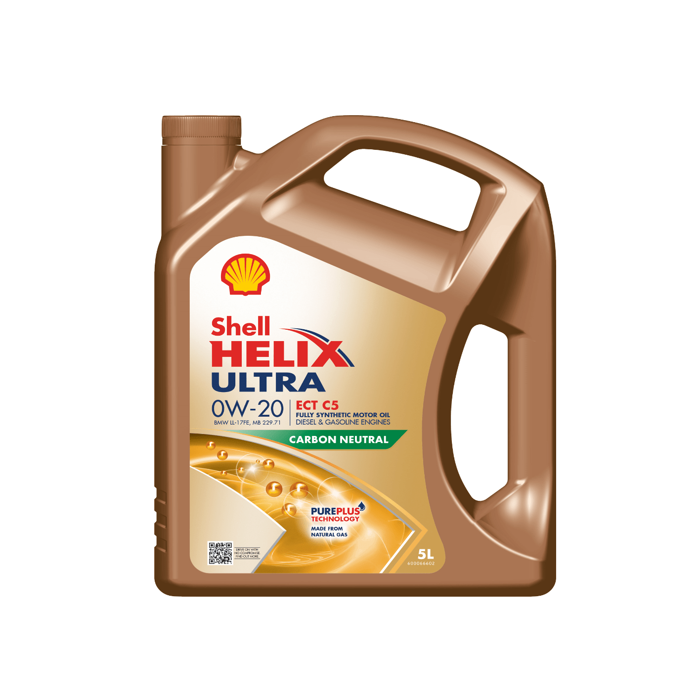 Shell Helix Ultra ECT C5 0W-20 - 5ltr - ML Performance UK