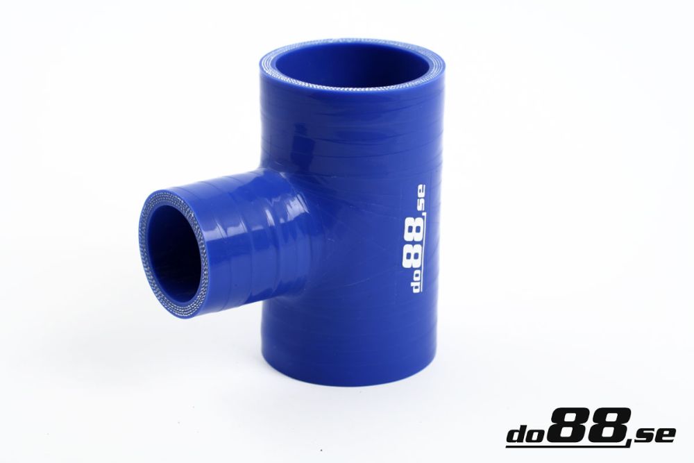 DO88 T57 Silicone Hose Blue T 2,25'' + 1'' (57mm+25mm)