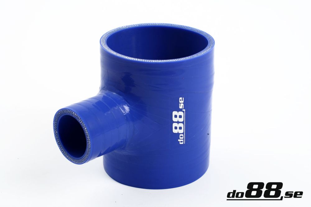 DO88 T76-38 Silicone Hose Blue T 3'' + 1,5'' (76+38mm)